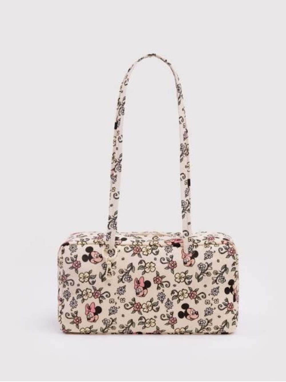 NWT rare Baggu bowler bag x disney collab Cream shoulder bag 🎀💗